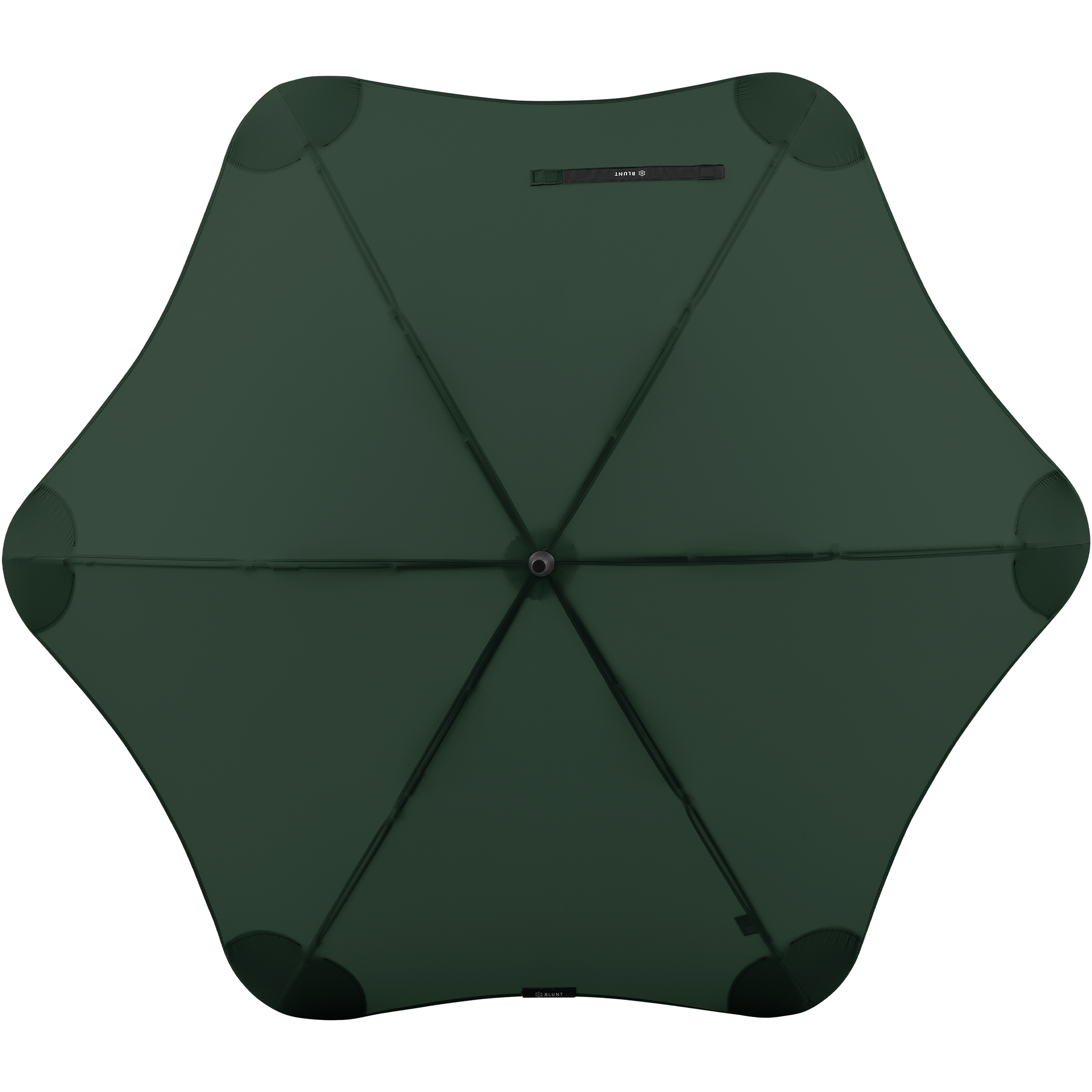 2020 Classic Green Blunt Umbrella Top View
