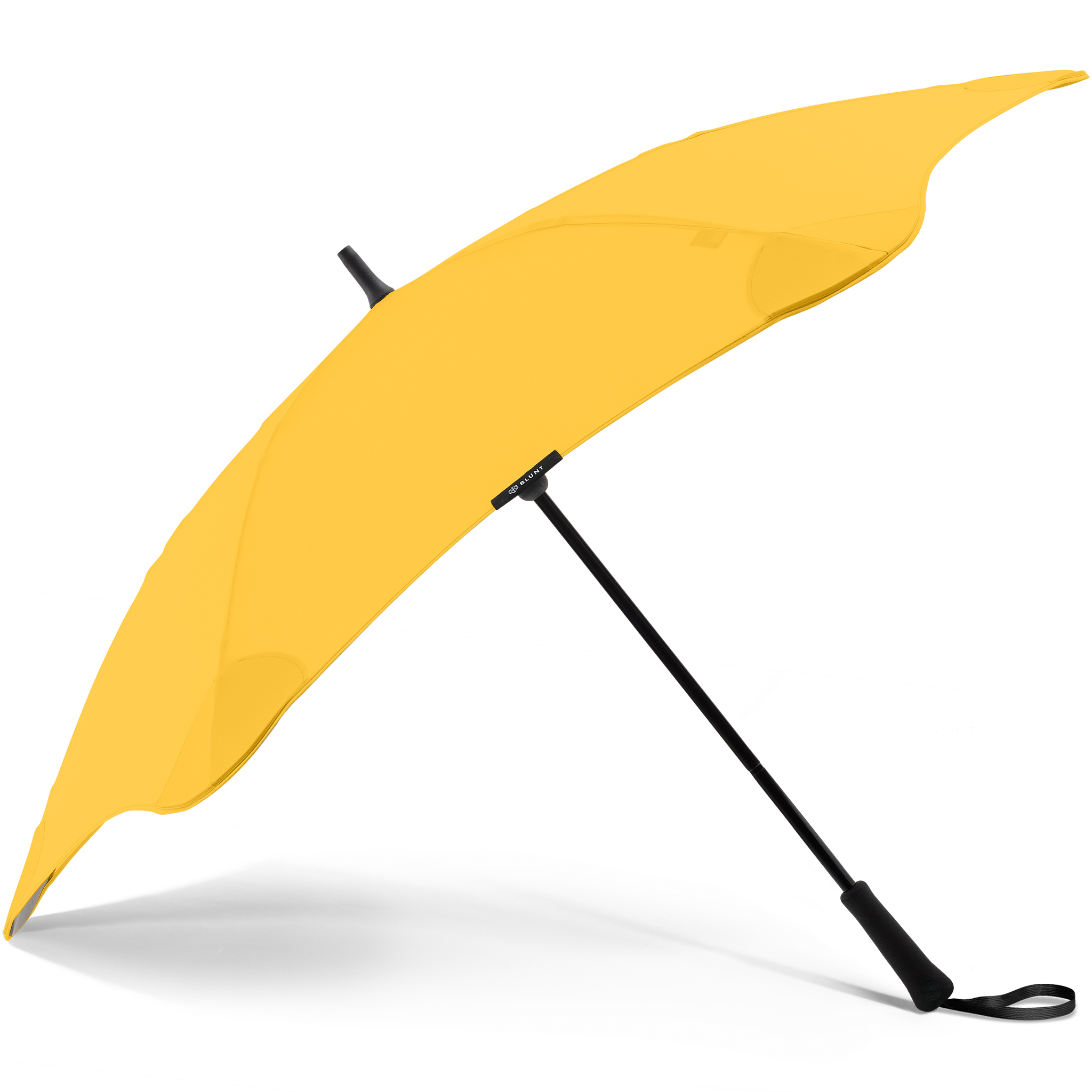 2020 Classic Yellow Blunt Umbrella Side View